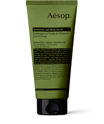 Geranium Leaf Body Scrub 180mL